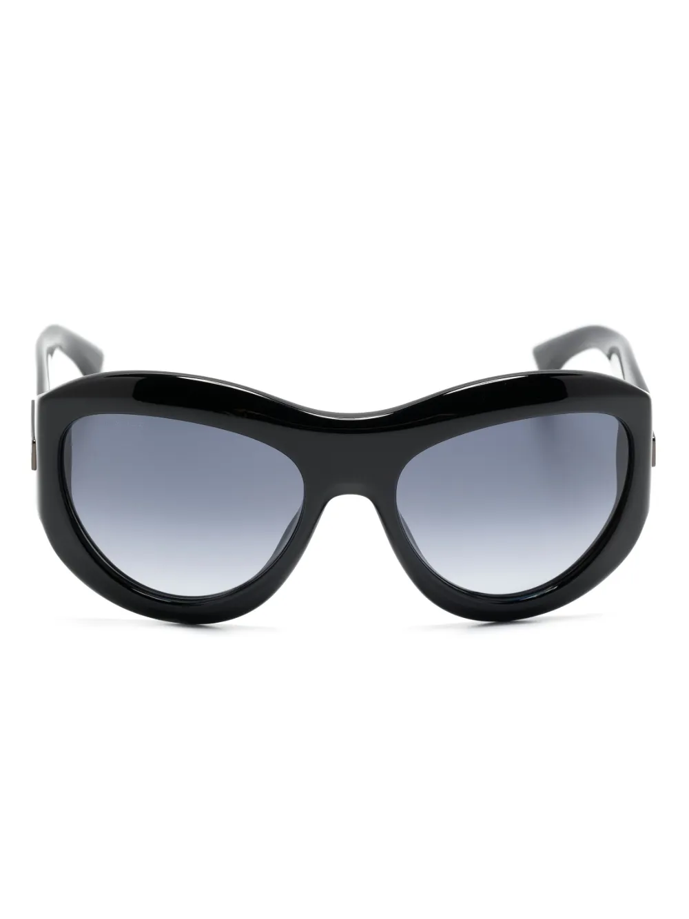

Солнцезащитные очки в круглой оправе с логотипом DSQUARED2 EYEWEAR, черный