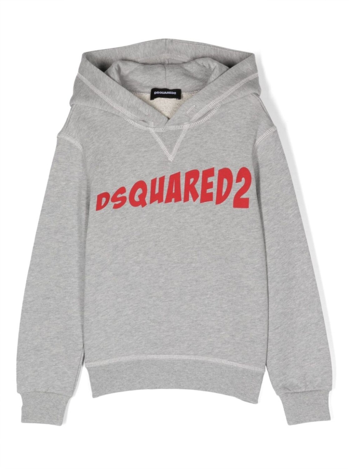 

Худи с логотипом Dsquared2 Kids, серый