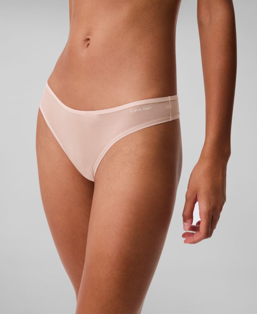 

Женские трусики-стринги из хлопка Ideal QD5124 Calvin Klein, Cedar