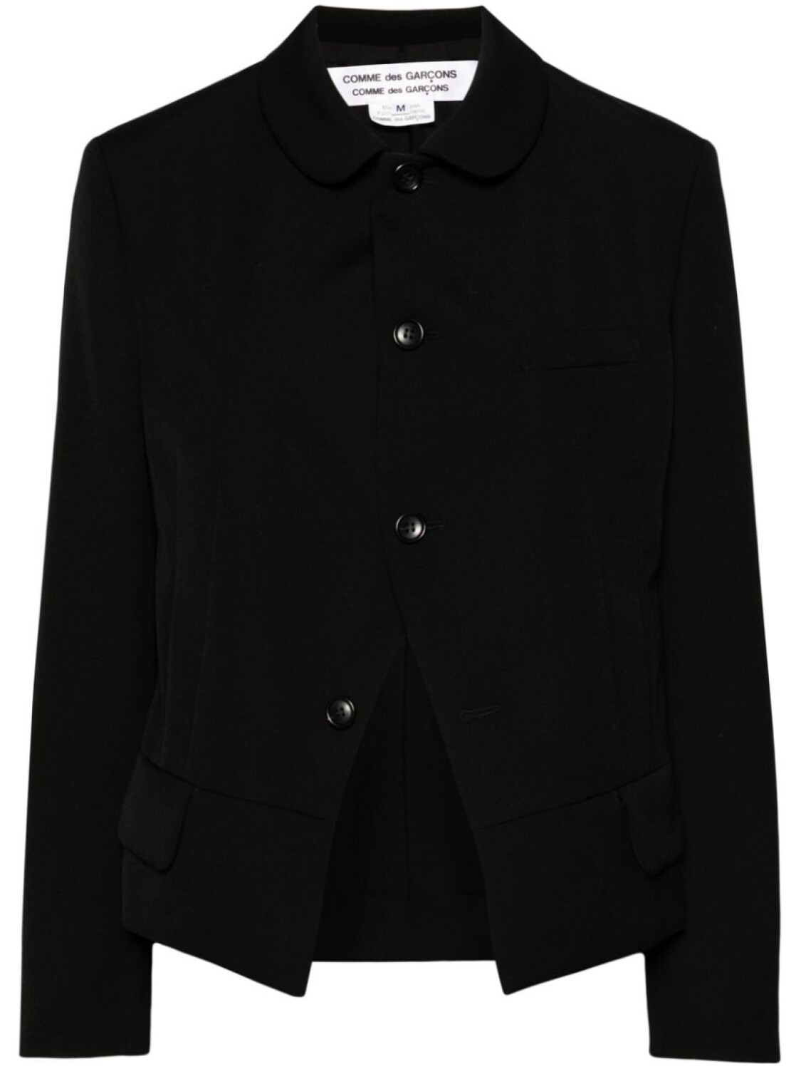 

Однобортный пиджак Comme Des Garçons Comme Des Garçons, черный