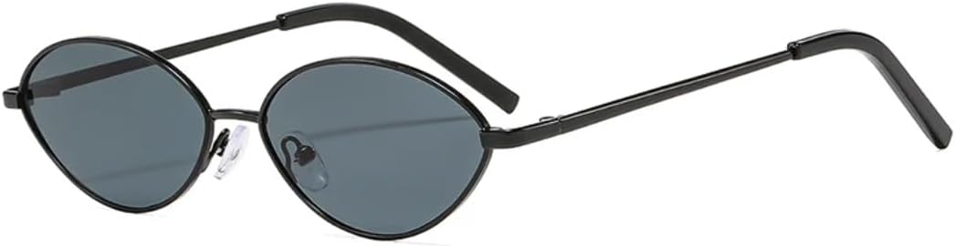 

Винтажные маленькие круглые солнцезащитные очки «кошачий глаз» для женщин, градиентные розовые солнцезащитные очки, женские солнцезащитные очки для вождения, защита от УФ-излучения UV400 UUPTTPL, Black Black