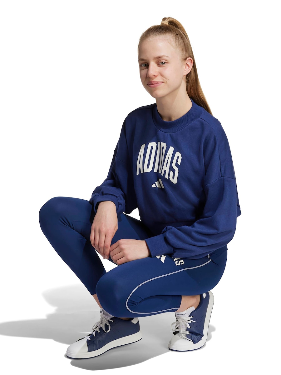 Спортивная толстовка ADIDAS SPORTSWEAR, темно-синий — фото 4