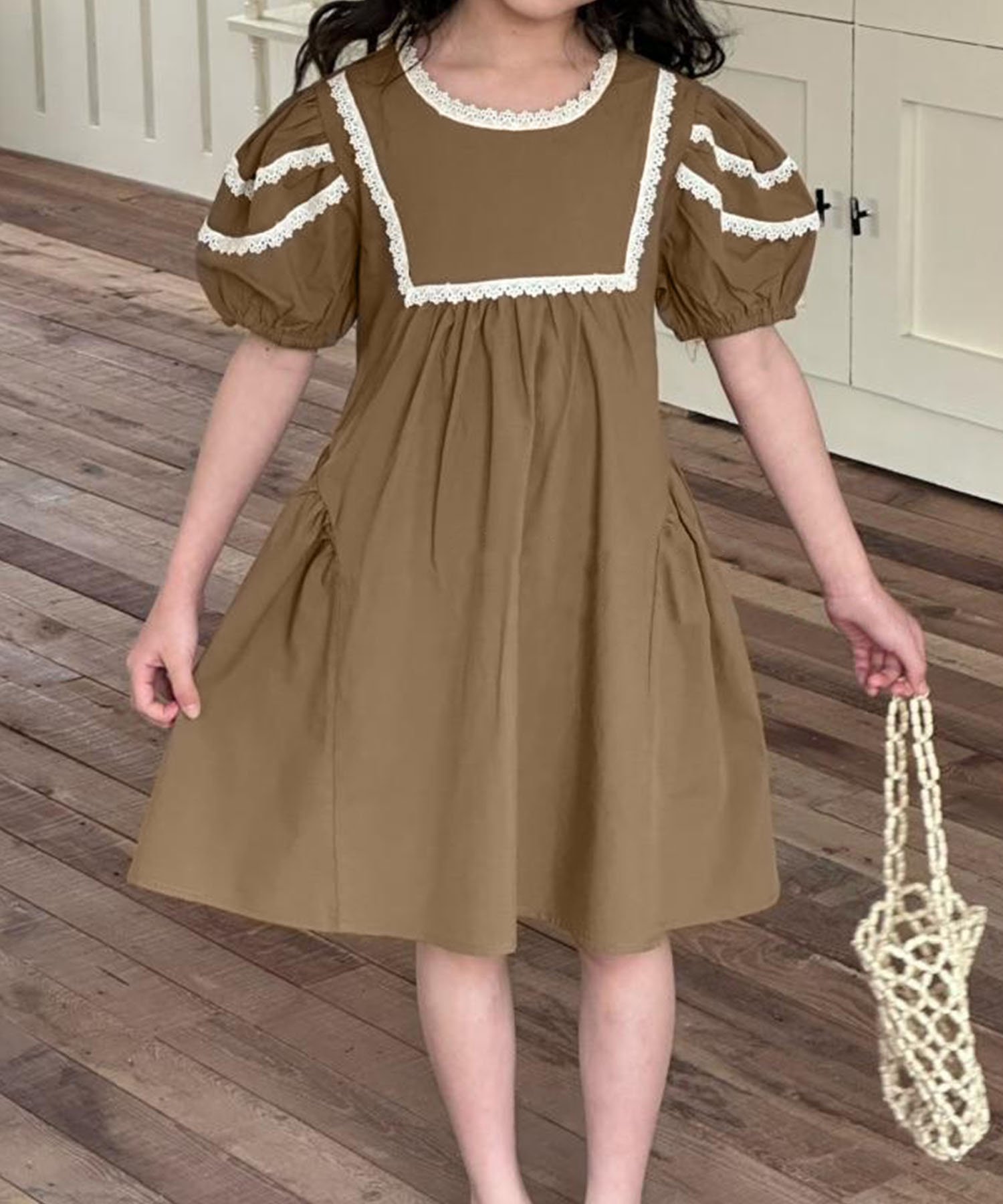 Детское платье Aimoha Kids, chocolate