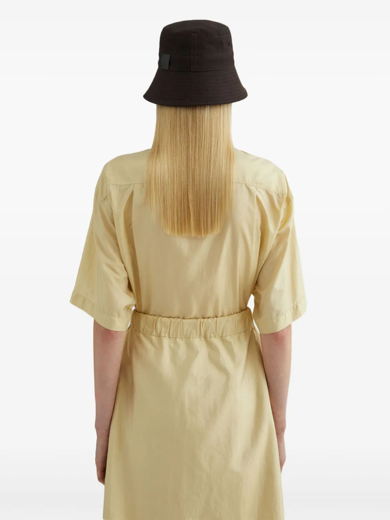 Jil Sander рубашка с укороченными рукавами, нейтральный цвет — фото 4