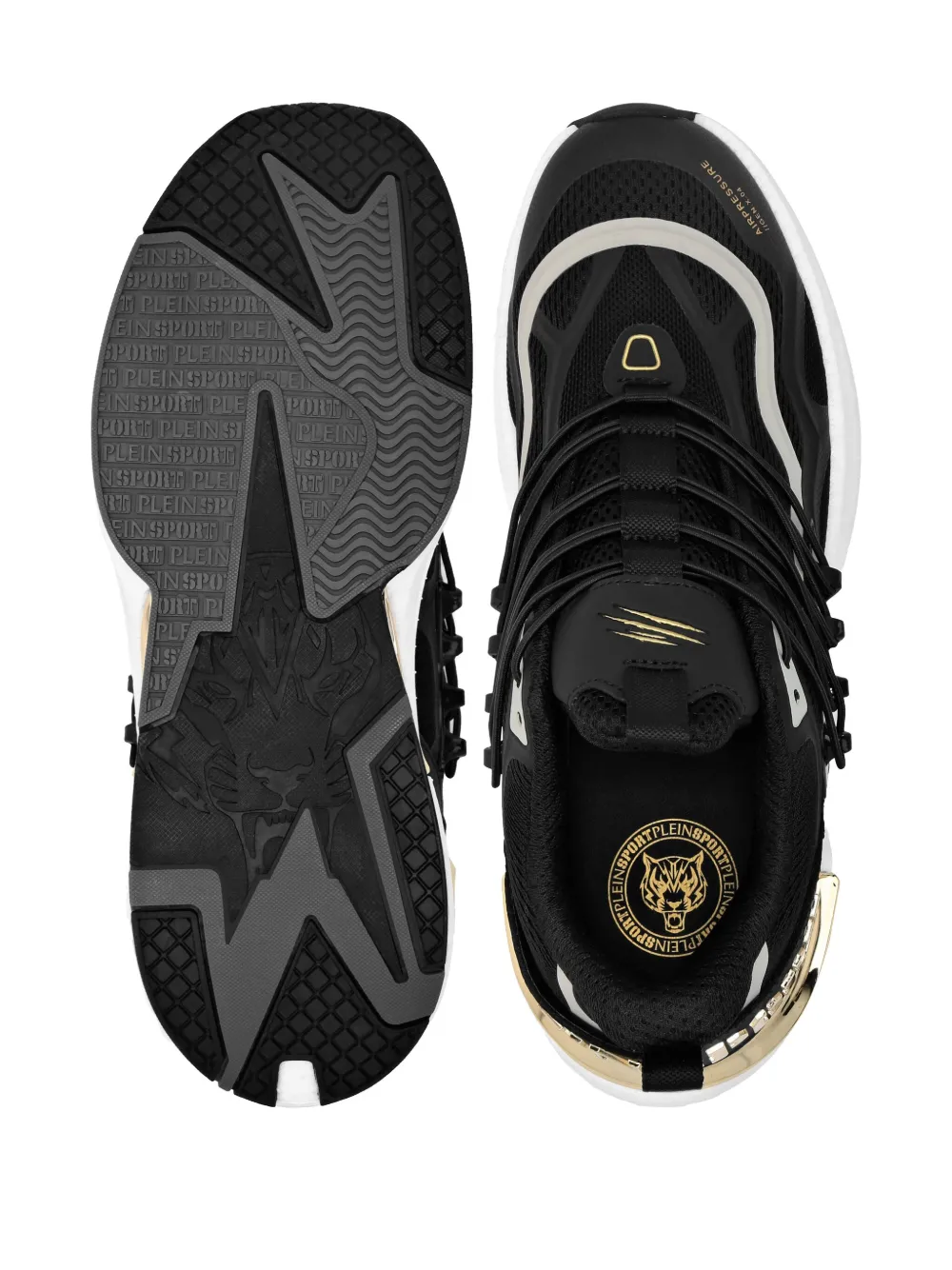 Кроссовки Runner Air Pressure //Gen.X.04 Plein Sport, черный — фото 3