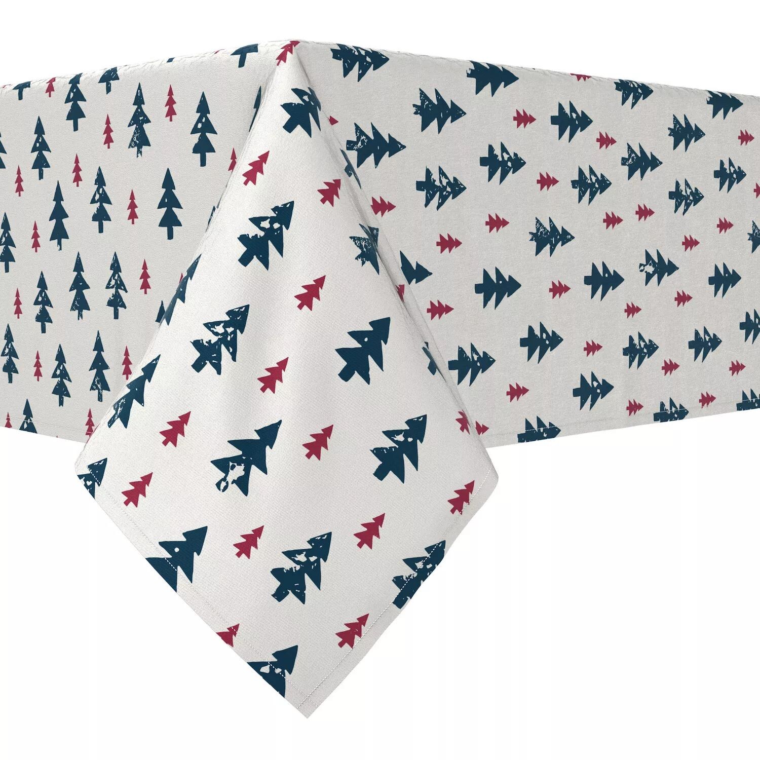 

Прямоугольная скатерть, 100% хлопок, 52x120 дюймов, штампы в стиле деревенской ели