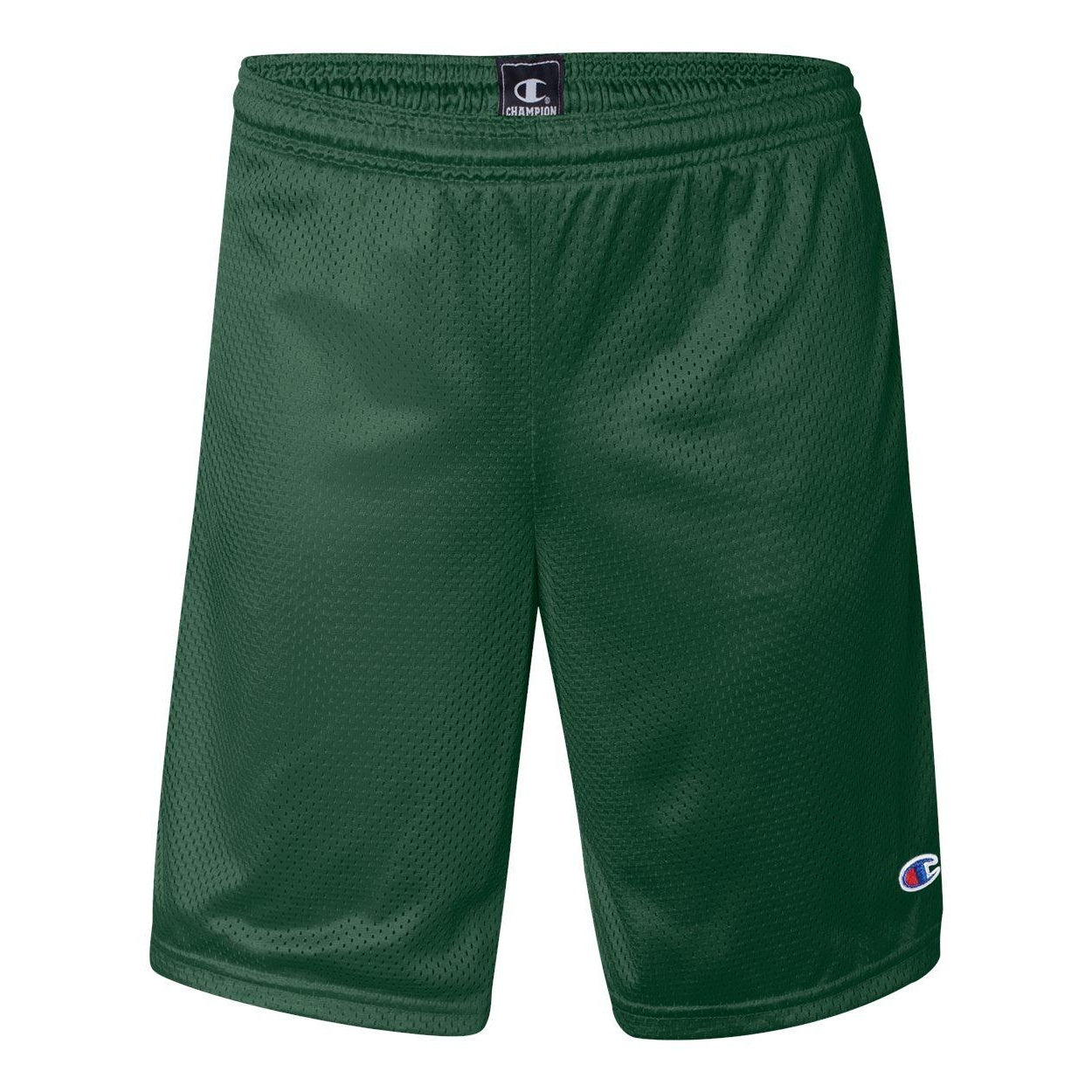 

Шорты Champion Polyester Mesh 9 с карманами, цвет athletic dark green