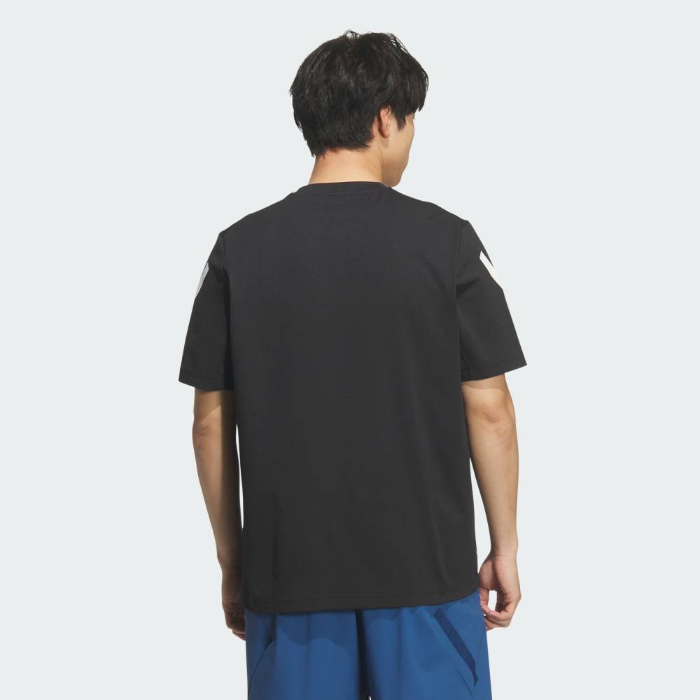 Футболка ZNE Regular Fit CARAT с коротким рукавом Adidas, black — фото 2