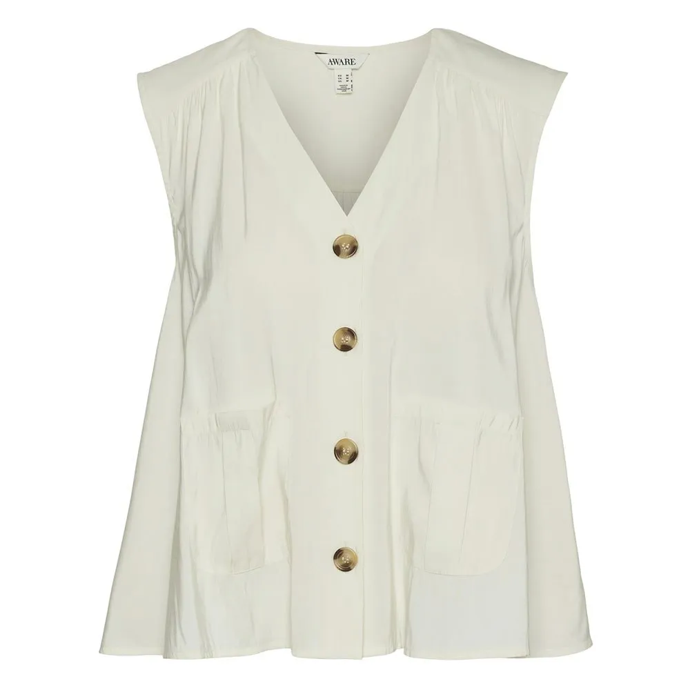 

Жилет Vero Moda Kyrah, бежевый