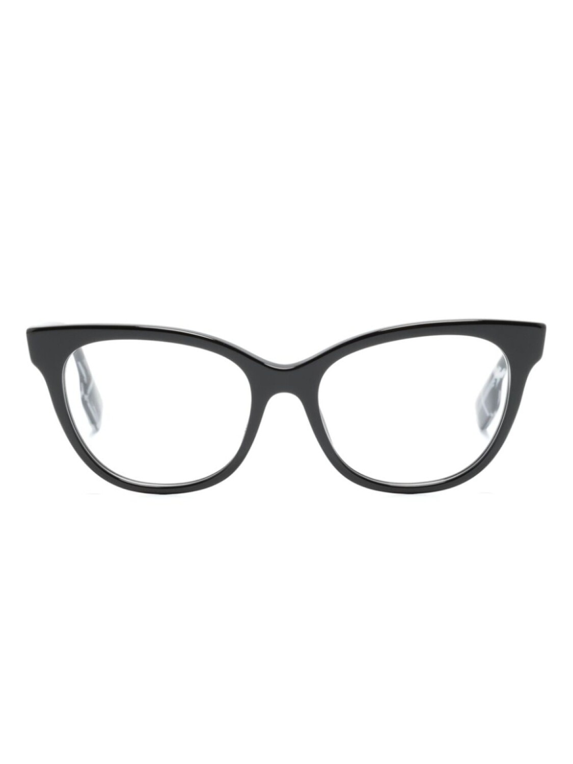 

Очки Evelyn в оправе 'кошачий глаз' Burberry Eyewear, черный