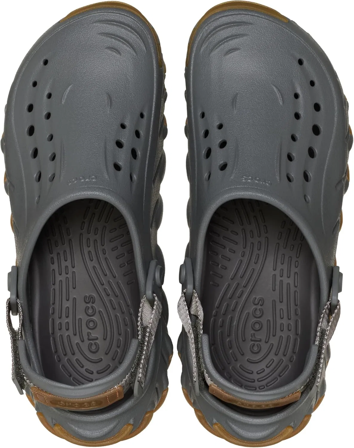 Кроксы Echo Gum Ro Clog Unisex Adult Crocs, Darkslategray — фото 4