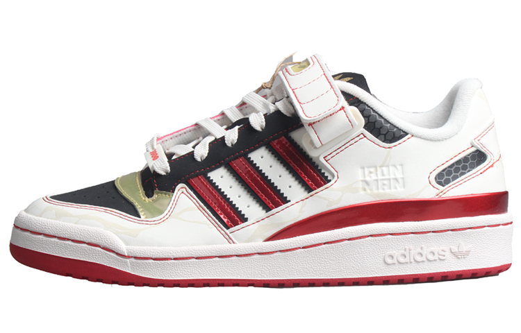 

Adidas Forum Low Marvel Ironman Adidas Originals, белый синий красный