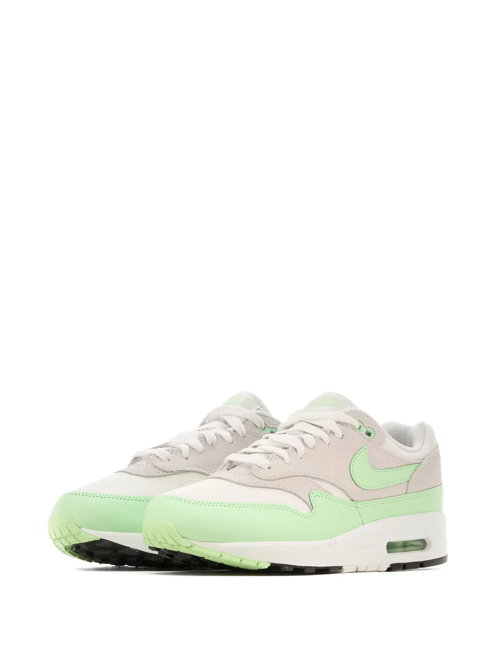 Кроссовки Air Max 1 Essential Vapor Green Nike, белый — фото 2