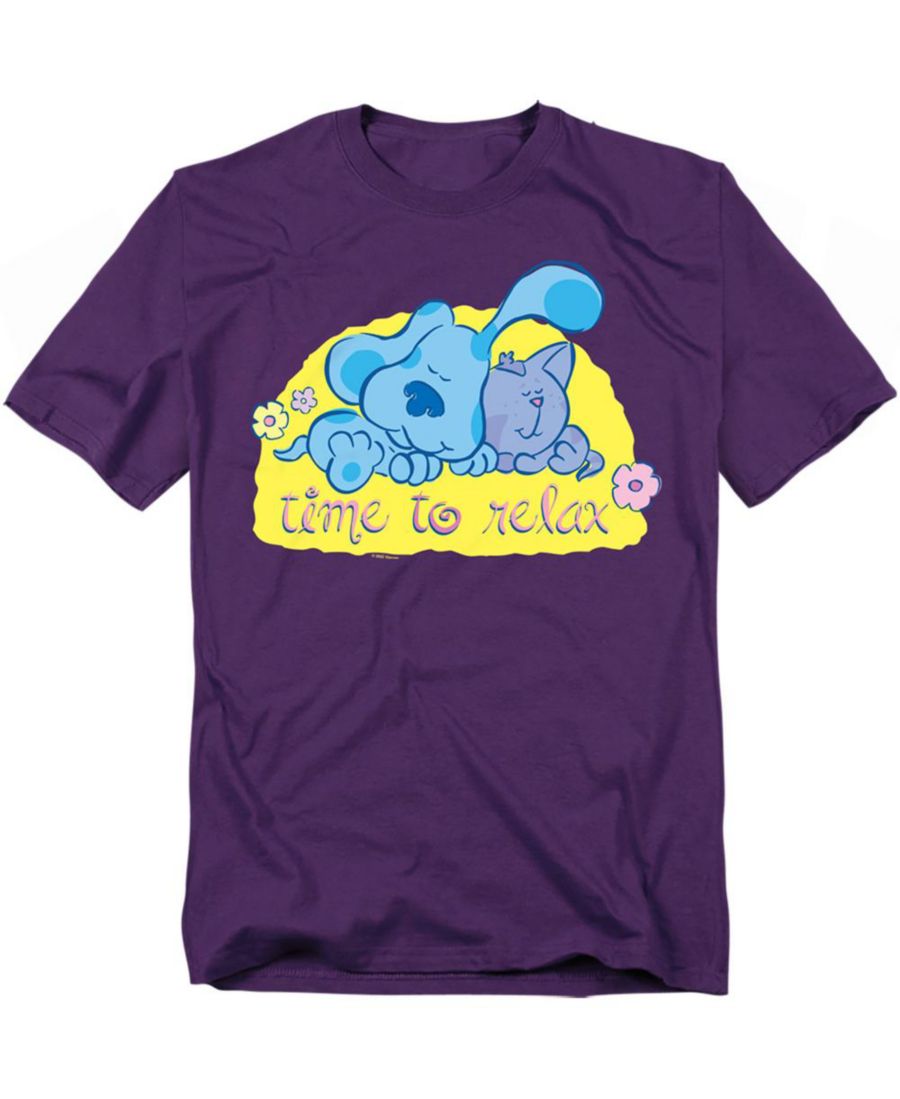 

Мужская синяя футболка с надписью S Clues: Время расслабиться Blue Clues, Purple, Синий, Мужская синяя футболка с надписью S Clues: Время расслабиться Blue Clues, Purple