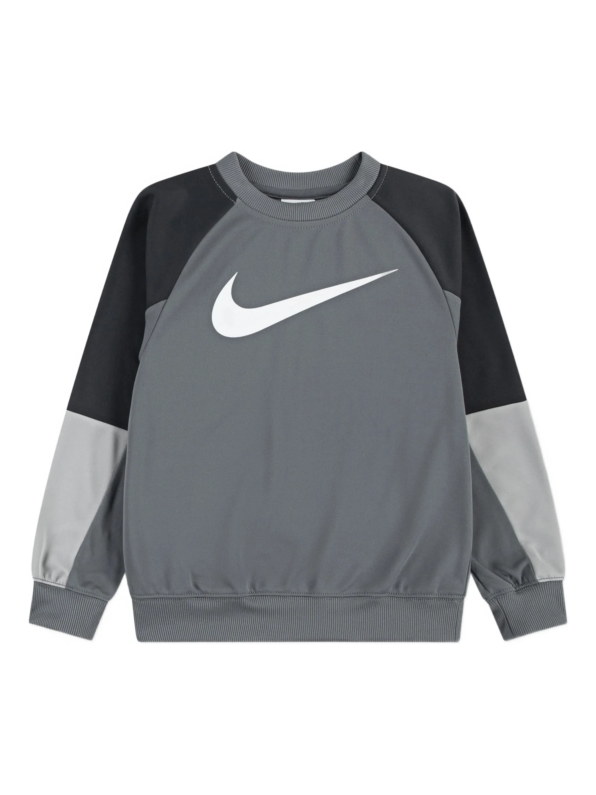 Спортивный костюм с логотипом Nike Kids, серый — фото 3