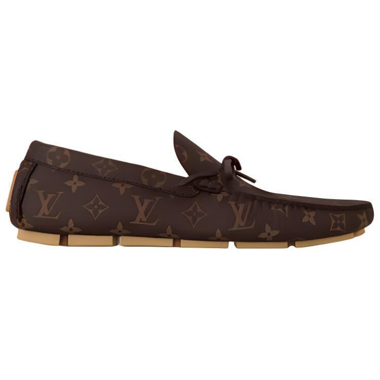Driver Men"s Casual Men Low-top Коричневый Louis Vuitton — фото 2
