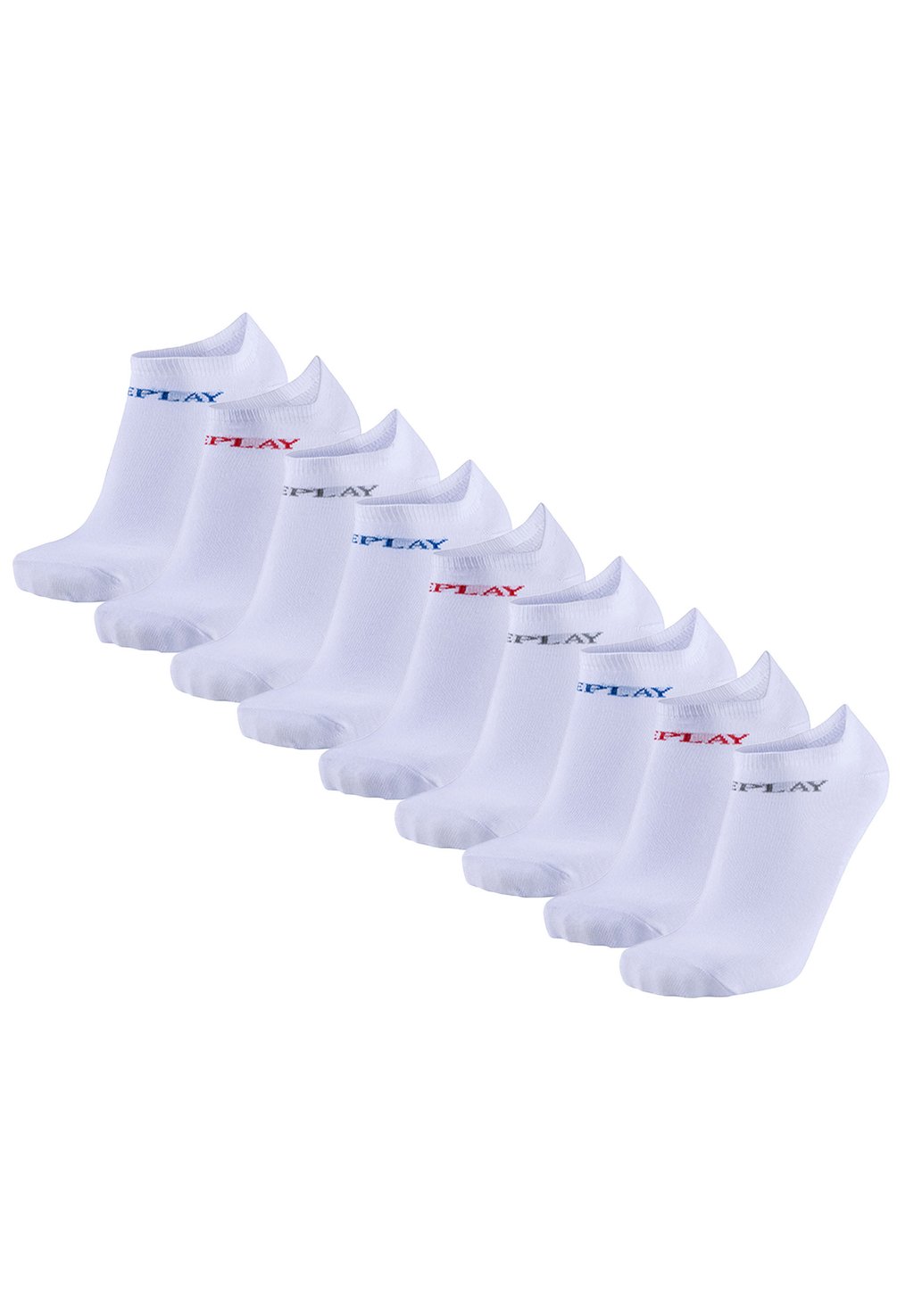 

Носки для тренировок UNISEX 9 PACK LOGO EINFARBIG Replay, белый