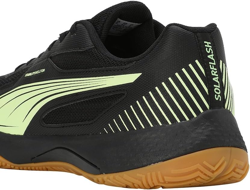 Кроссовки PUMA Unisex Solarflash III для зала, черный — фото 4