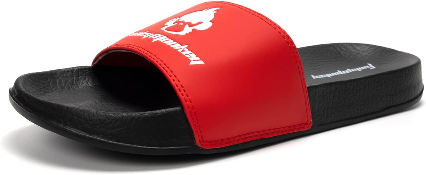 

Мужские сандалии FUNKYMONKEY, удобные для дома и улицы, черный/красный