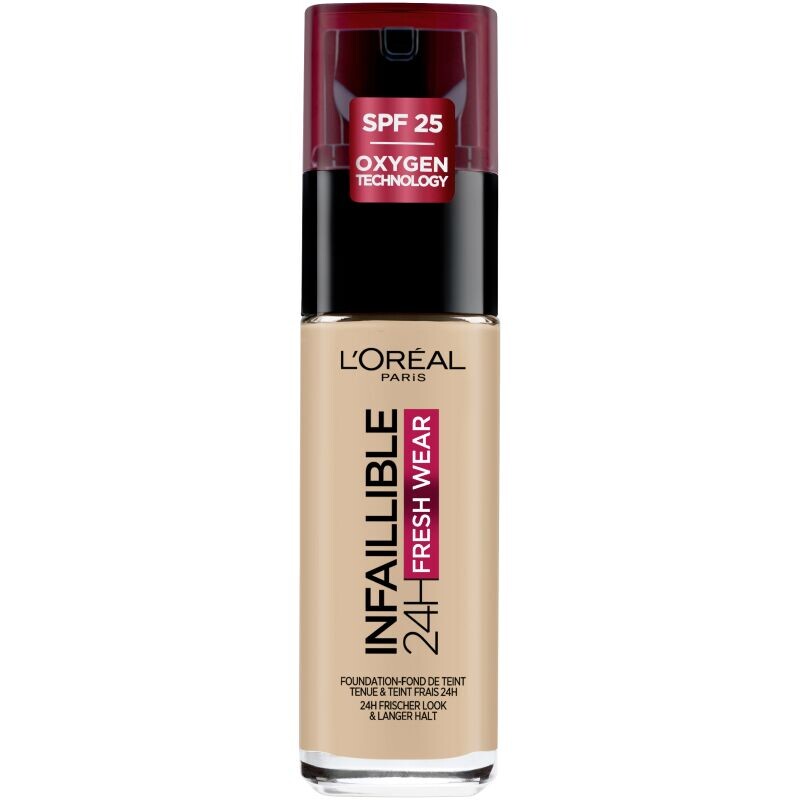 

Infaillible 24H Fresh Wear Make-up 120 Золотая ваниль L’Oréal Paris, 30 ml