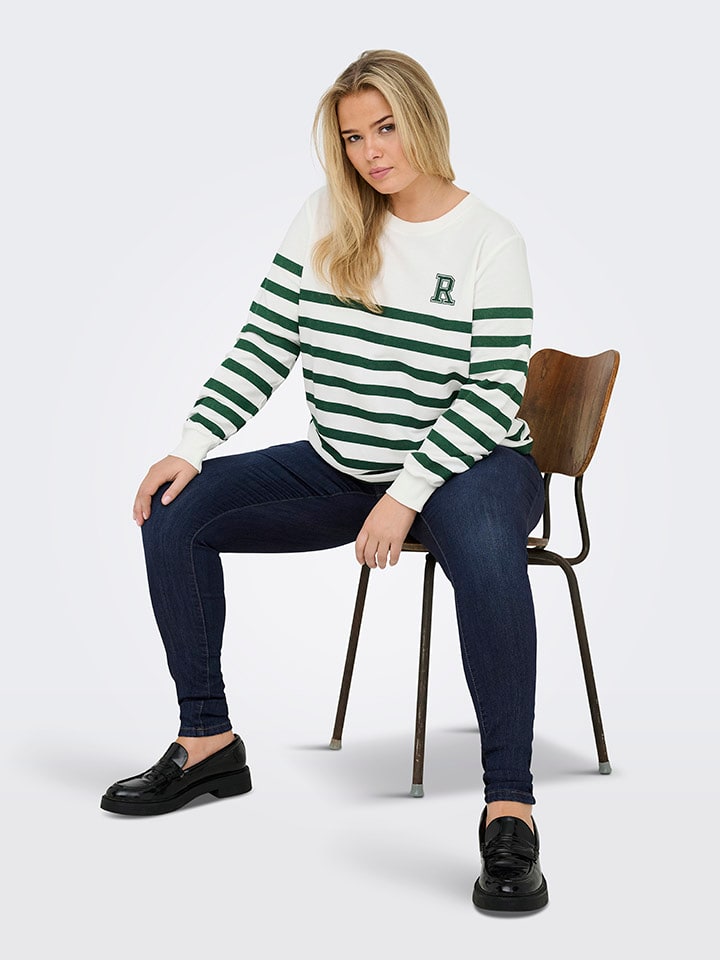 

Джинсы облегающего кроя темно-синего цвета ONLY