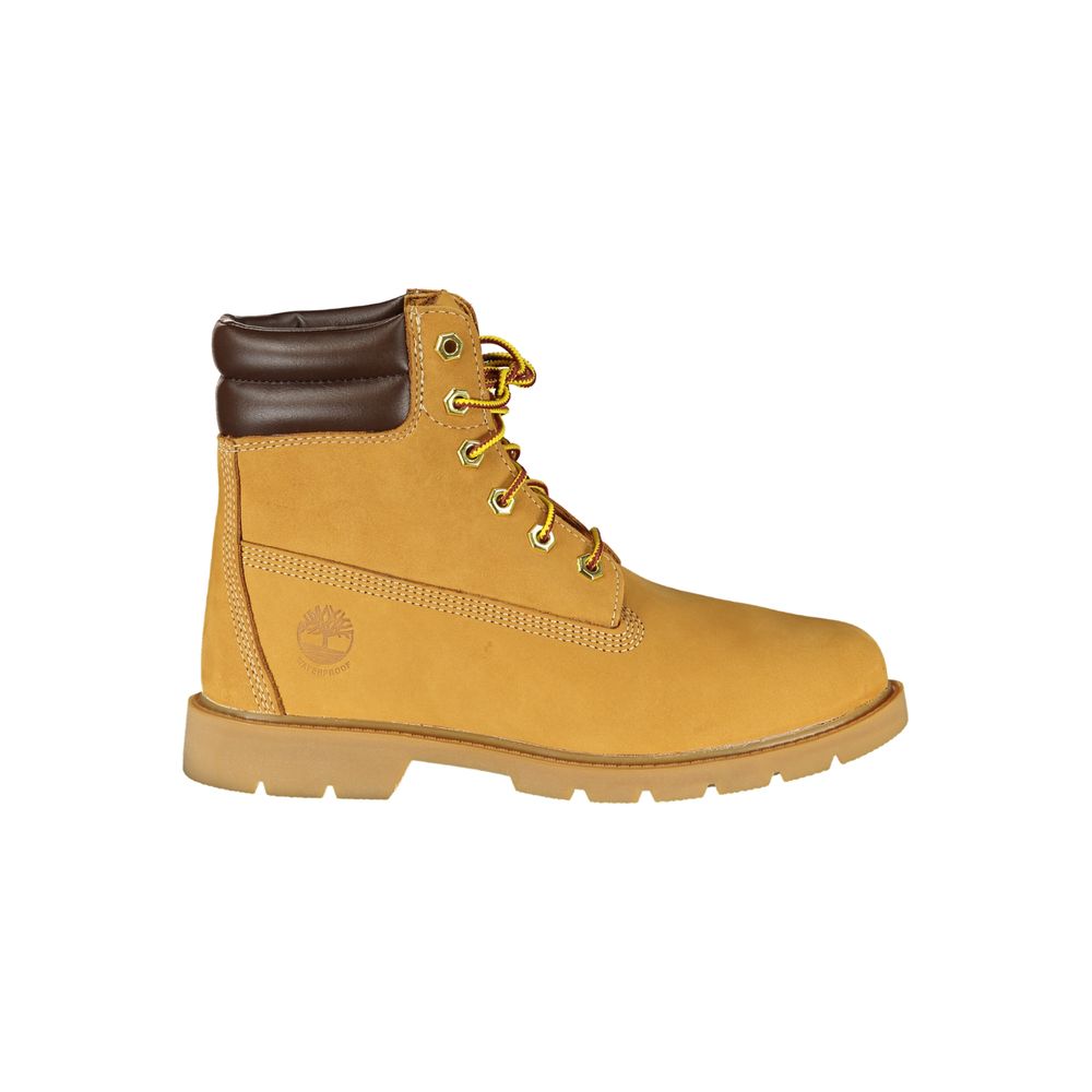 Бежевые ботильоны из полиэстера Timberland, бежевый