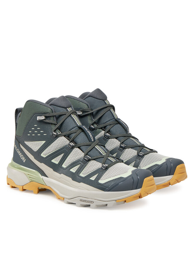 Треккинговые ботинки Salomon X Ultra 360 Edge Mid Gore-Tex L47816000, серый — фото 2
