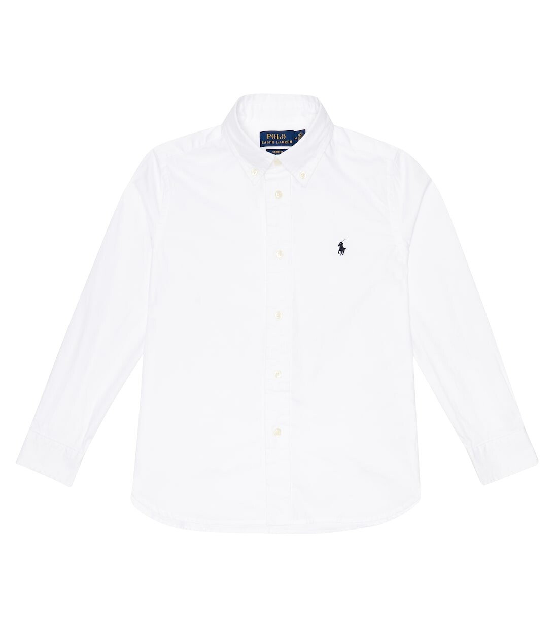 

Хлопчатобумажную рубашку Polo Ralph Lauren, белый