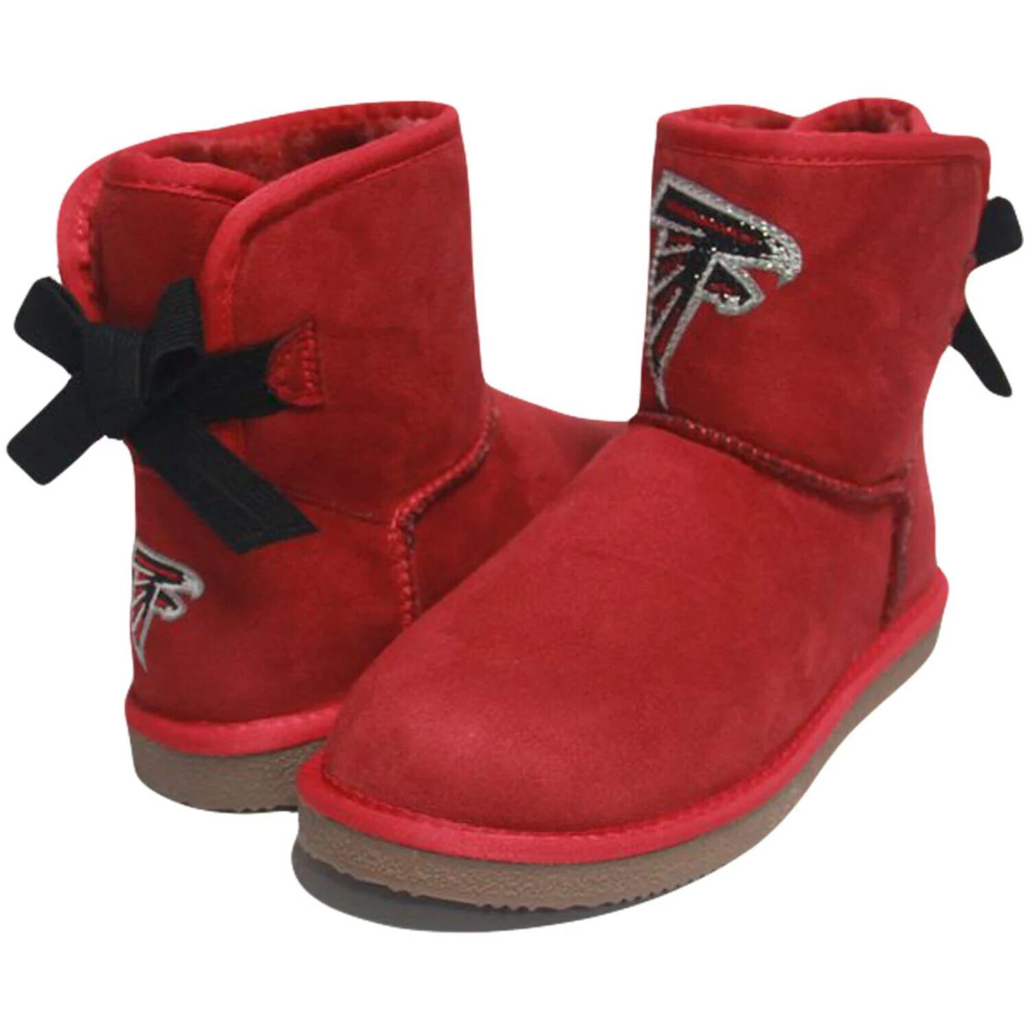 

Женские ботинки Cuce Atlanta Falcons Low Team с лентой