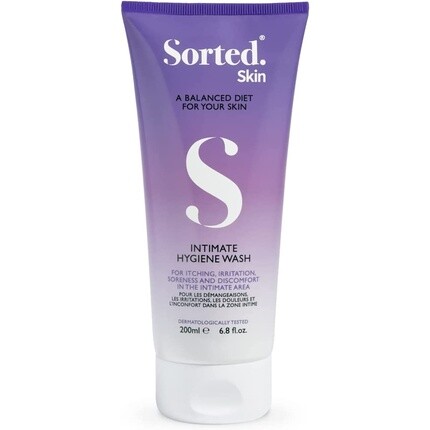 

Sorted Skin Интимная гигиена Ежедневное мытье Охлаждающее средство от зуда, сухости и дискомфорта Натуральные и веганские — 1 бутылка S Sorted