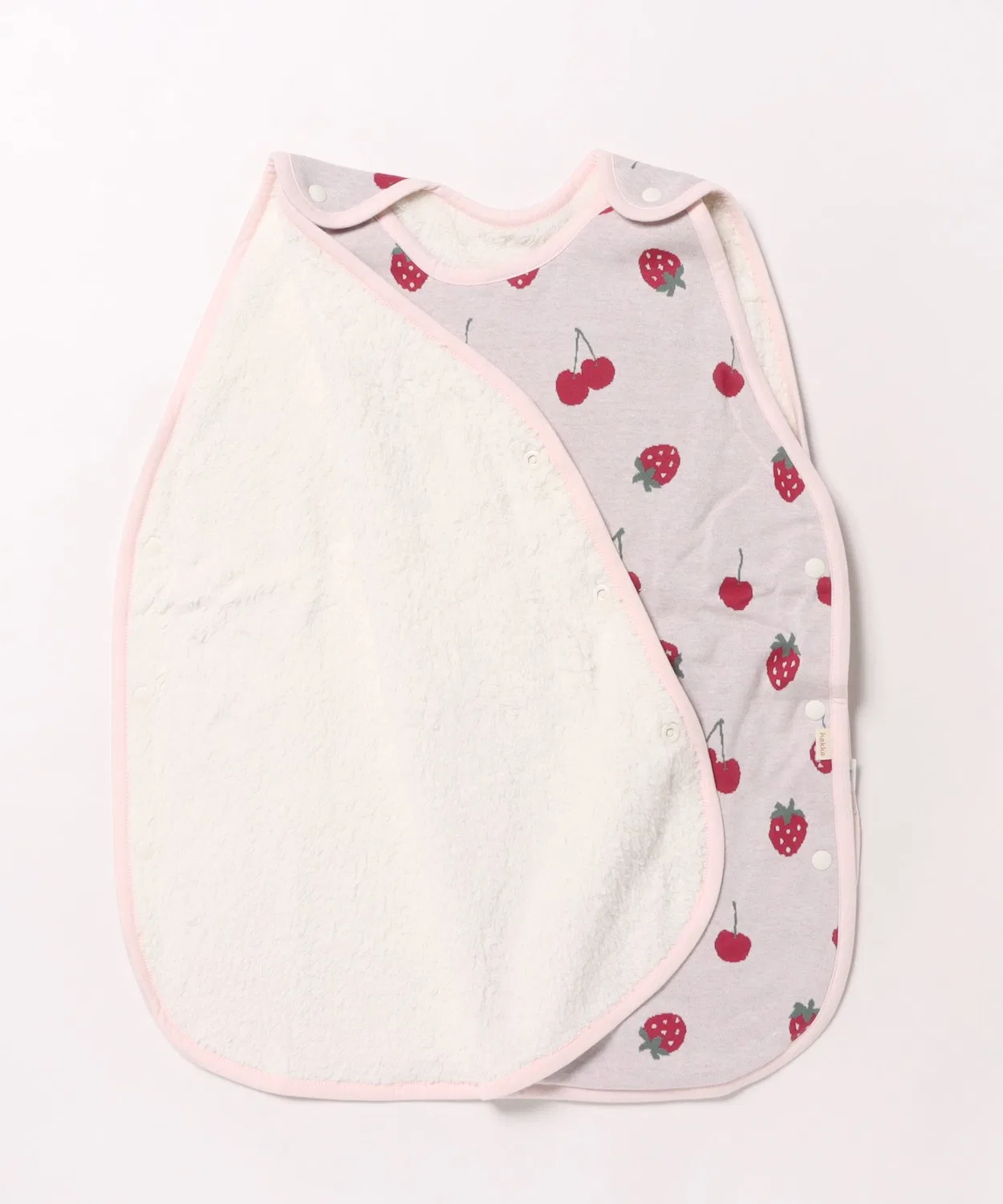 Детский спальный мешок Fruit Jacquard Sleeper из хлопка, розовый — фото 3