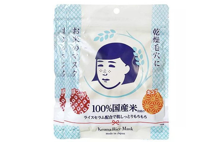 

ISHIZAWA LABS Белая рисовая маска для лица подтягивающая увлажняющая и питательная отшелушивающая для сухой кожи