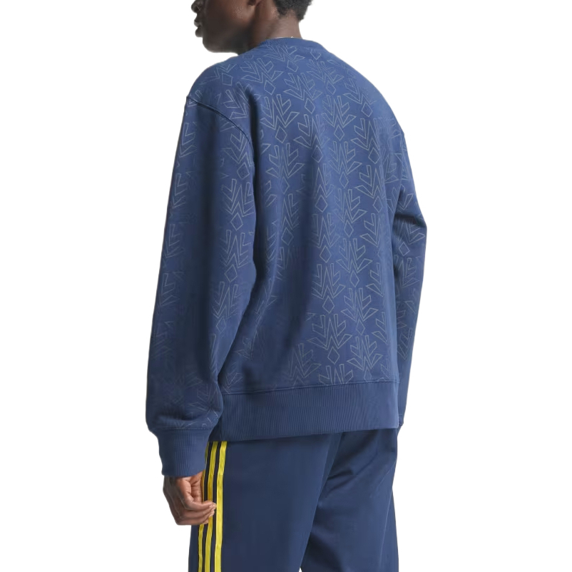 Футболка Adidas Originals Arsenal FC Lfstlr Crew цвета «полуночный индиго» — фото 3