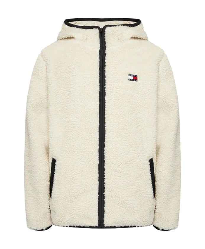 

Куртка aw24 на молнии Tommy Jeans, белый