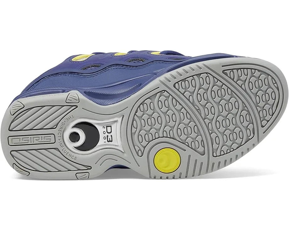 Кроссовки Osiris D3 2001, Cadet Blue/YellowSee Less — фото 3