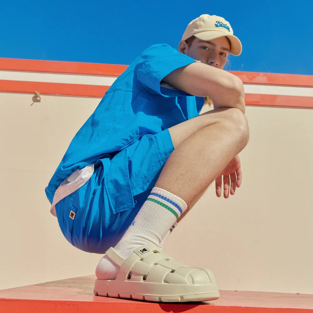 Мужские сандалии Breeze цвета айвори от Kodak Apparel — фото 4