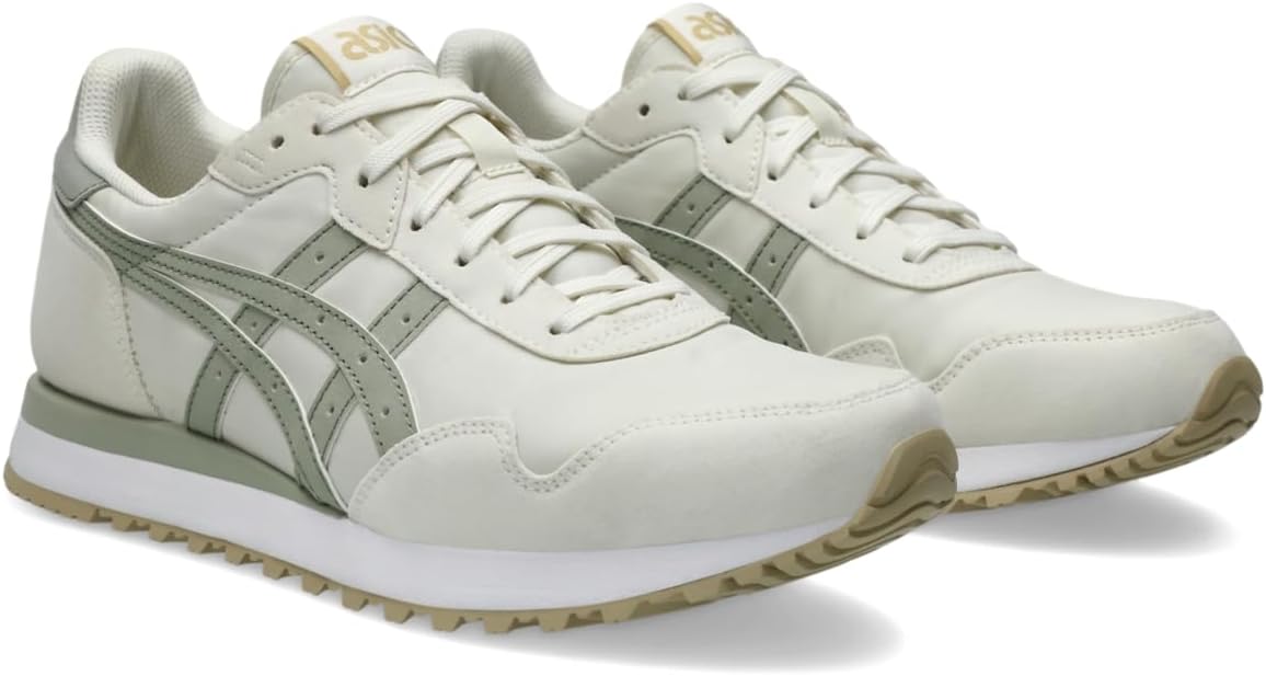 Кроссовки ASICS Tiger Runner II для взрослых, унисекс, серый/кремовый — фото 2