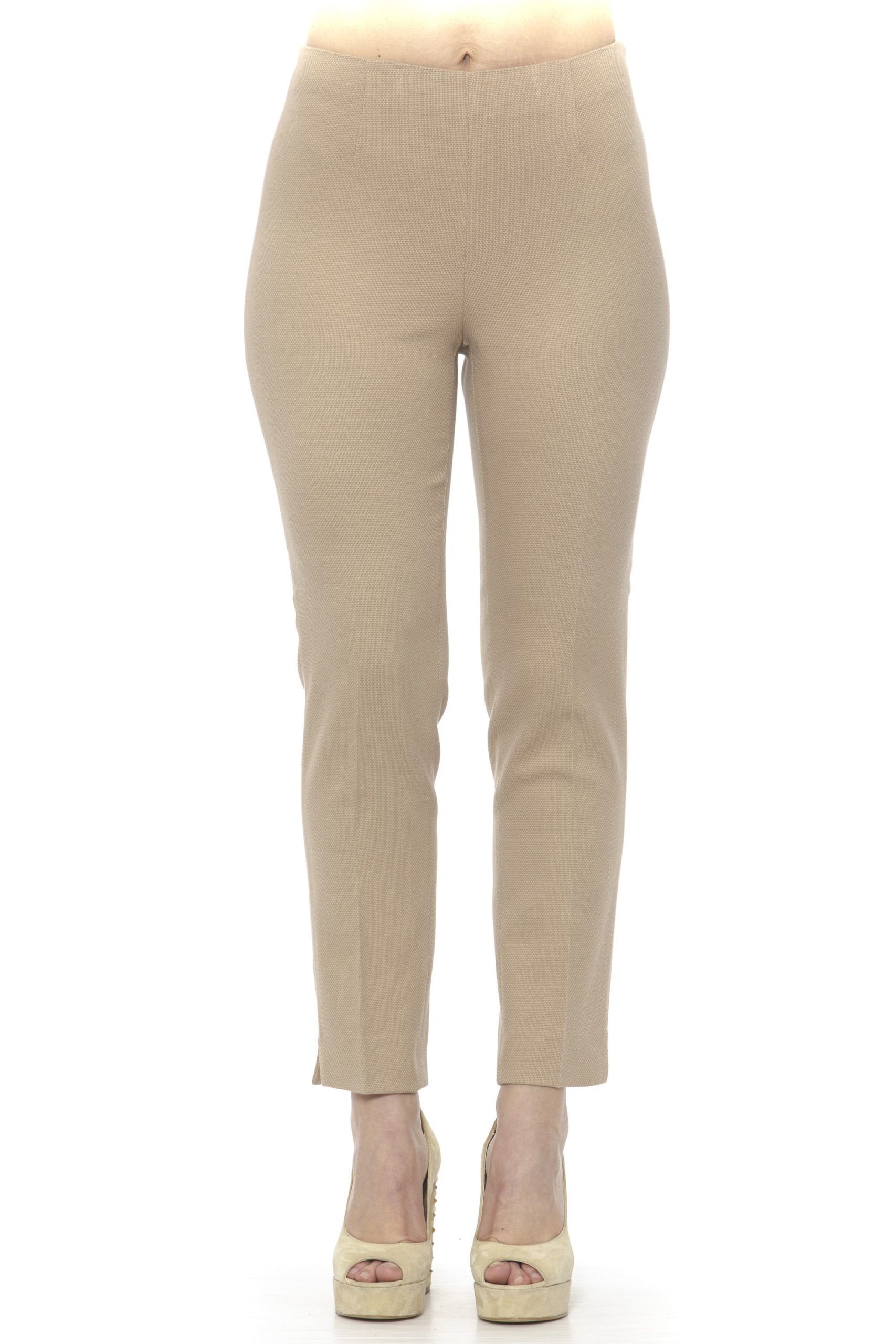 

Бежевые хлопковые женские брюки Peserico