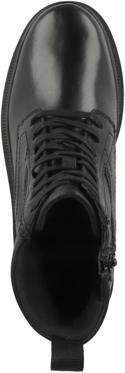 Мужские ботинки на шнуровке Clarks Badell Hi WP, 2-Black Warmlined Leather 26178485 — фото 2