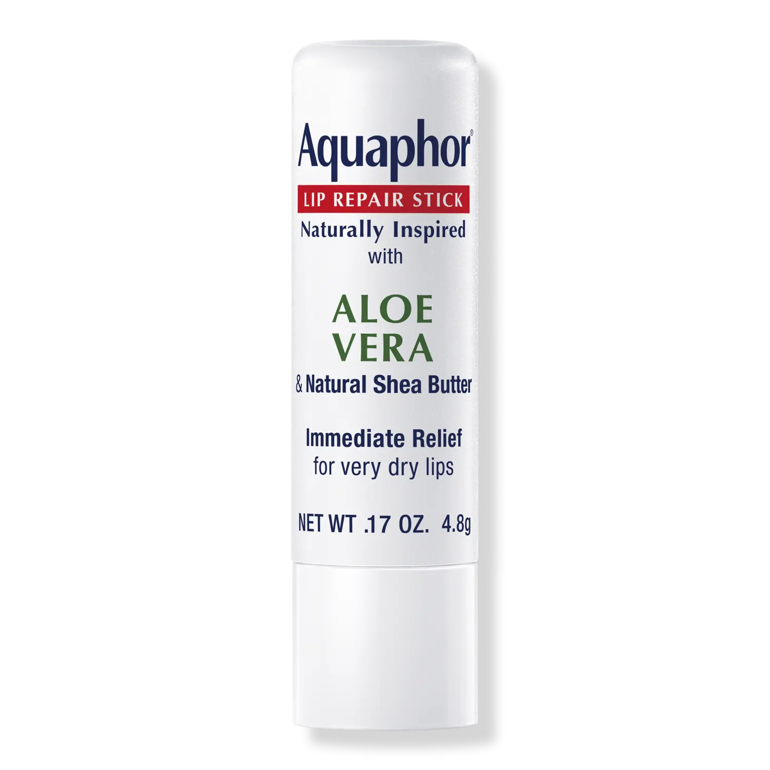 

Натуральный бальзам для губ в стике с маслом ши для восстановления губ. Aquaphor, Aloe Vera