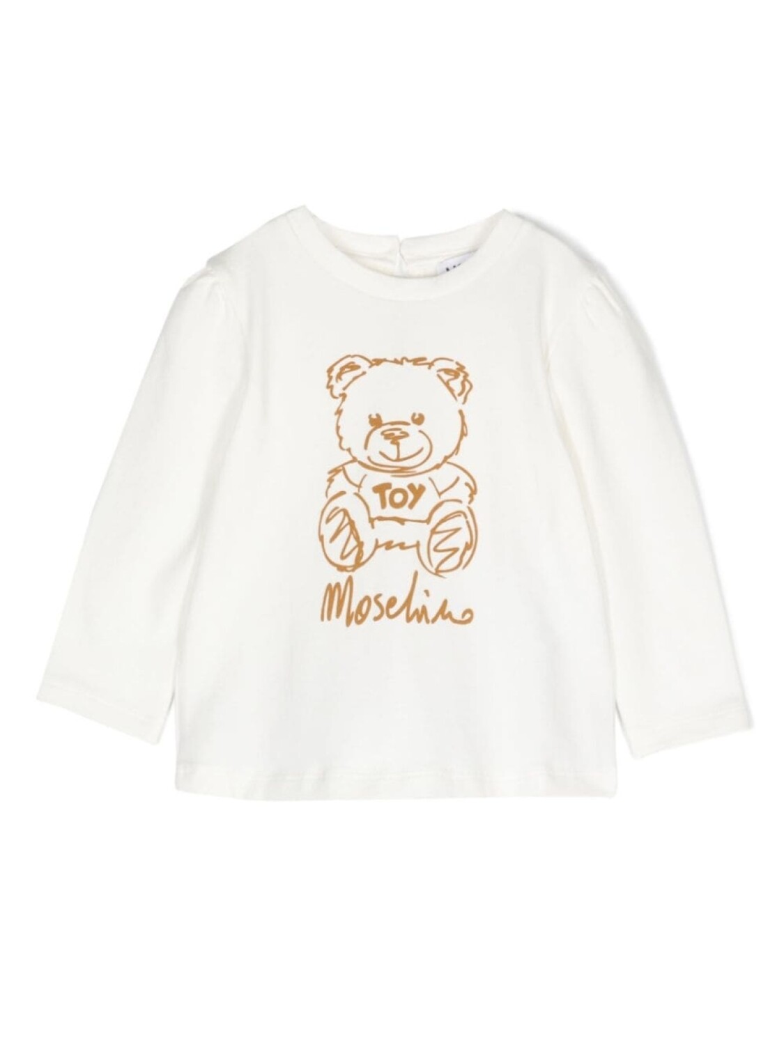 

Moschino Kids футболка с логотипом, белый