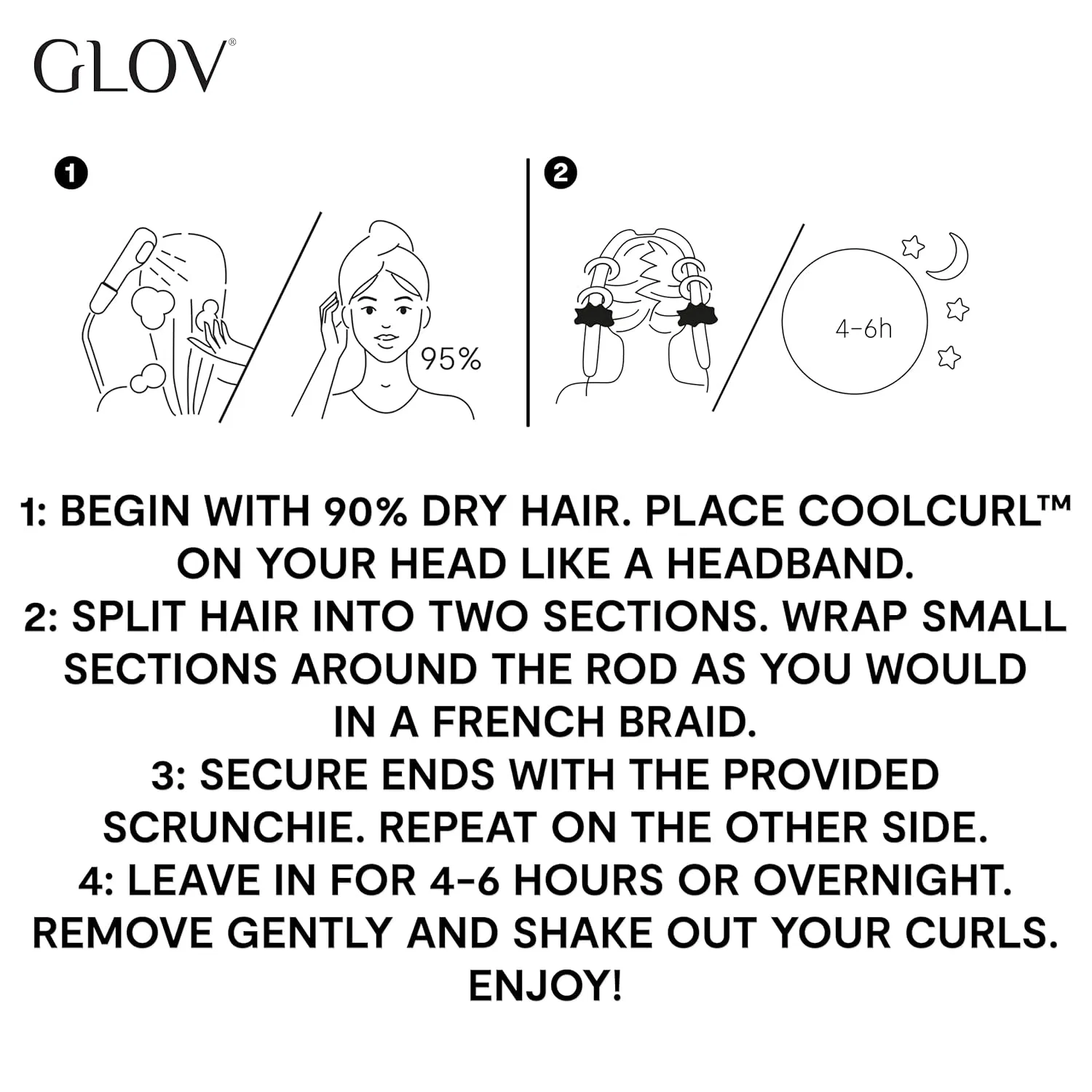 Бигуди Glov Heat-free для завивки без нагрева Glov — фото 4