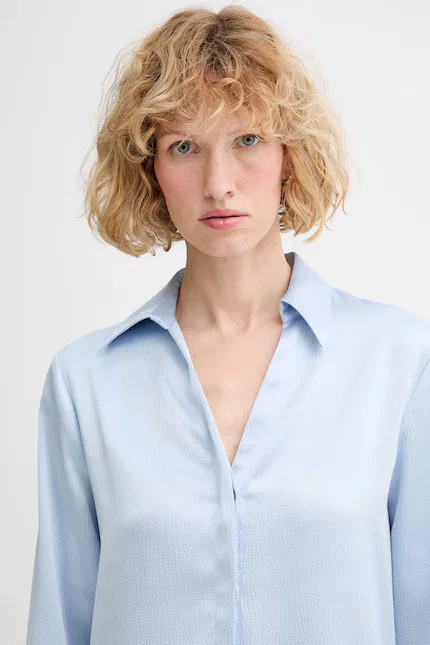 Рубашка классическая Calvin Klein, синий — фото 4