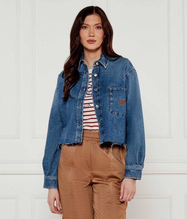 

Джинсовая куртка udela Cropped fit Joop! Jeans, синий