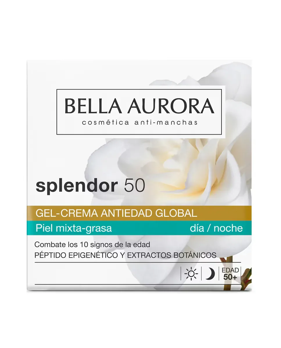 Крем для лица Bella Aurora — Гель- глобальный антивозрастной для смешанной и жирной кожи Splendor — фото 4