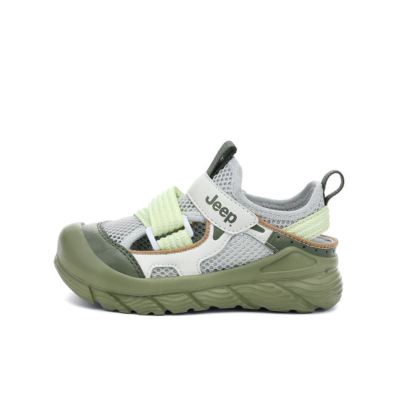 

Детские сандалии Anti Kick Low Top Kids' Jeep, зеленый
