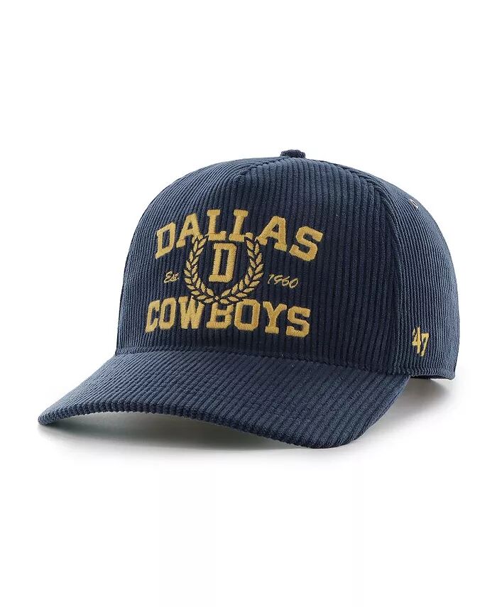 

Мужская темно-синяя кепка Dallas Cowboys Letterman Hitch Adjustable '47 Brand