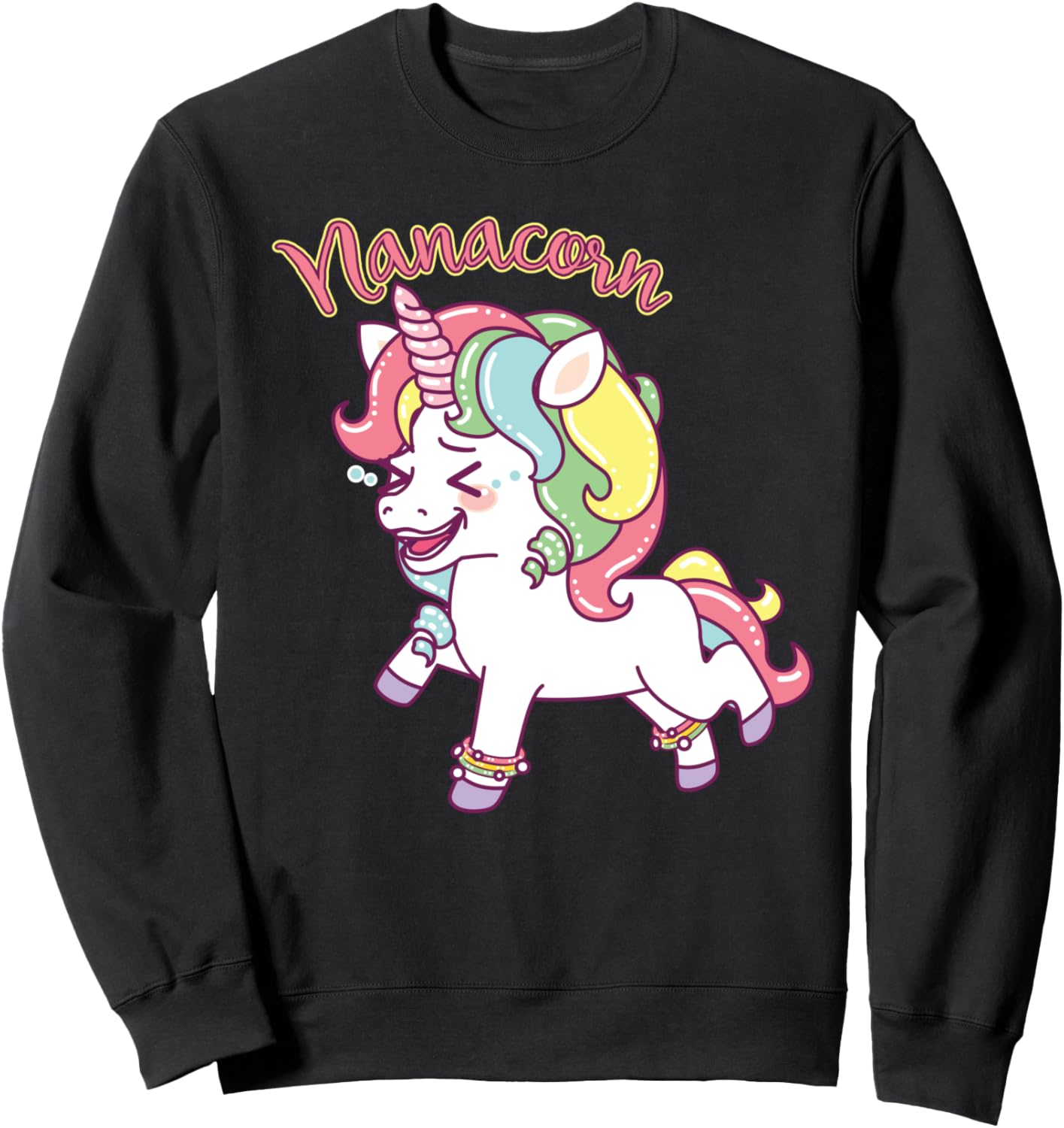 

Нанакорн - Бабушка-Единорог - Мультяшная иллюстрация, толстовка, черная Bullquack Nana, Черный, Нанакорн - Бабушка-Единорог - Мультяшная иллюстрация, толстовка, черная Bullquack Nana