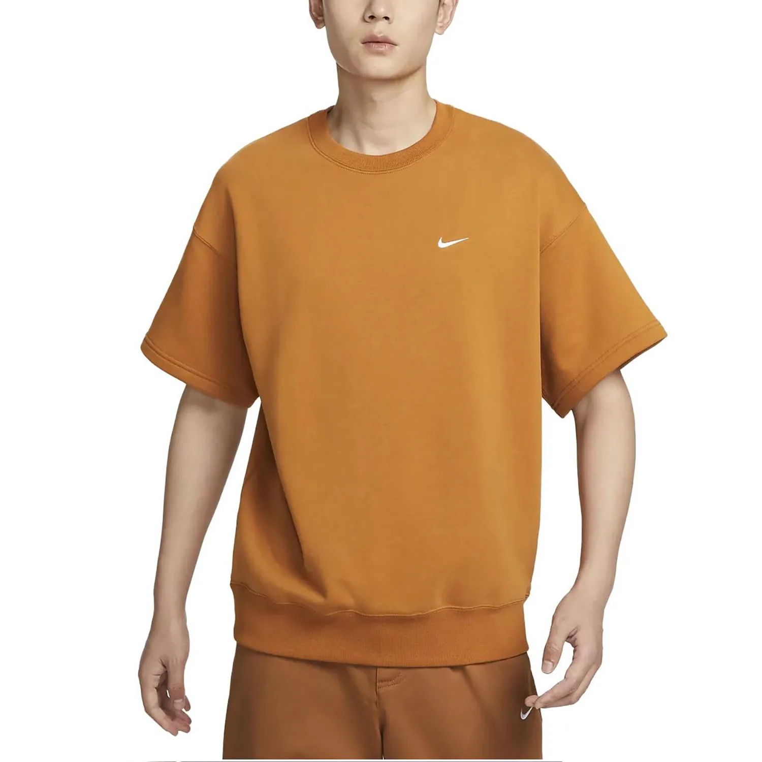 Nike Футболка мужская desert yellow brown — фото 3
