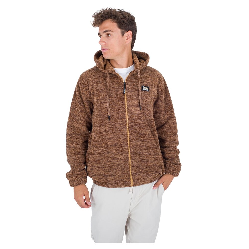 

Толстовка Hurley Canyon Burrito Full Zip, бежевый